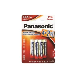 PANASONIC Pro Power AAA 1,5V 6db