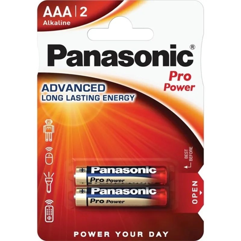 Elem Panasonic LR03PPG/2BP Pro Power 2db-os (AAA) Elem Panasonic LR03PPG/2BP Pro Power 2db-os (AAA)