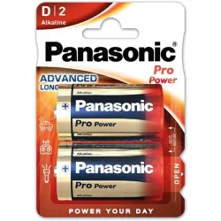 Panasonic LR20PPG/2BP 1,5V D/góliát tartós alkáli elem 2db
