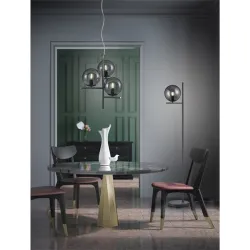 TRIO 302000342 Pure 28W antracit függesztett lámpatest