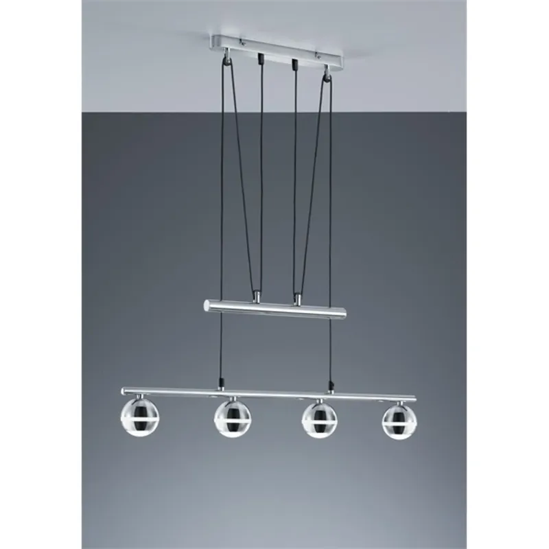 TRIO 328210406 Baloubet 4W 350lm 3100K króm függesztett lámpatest TRIO 328210406 Baloubet 4W 350lm 3100K króm függesztett lámpatest