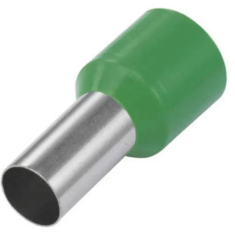 Tracon E126 100db/csomag 16 mm2 szigetelt zöld érvéghüvely Tracon E126 100db/csomag 16 mm2 szigetelt zöld érvéghüvely