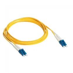 LEGRAND optikai patch kábel OS1/OS2 (UPC) monomódusú LC/LC duplex 9/125um LSZH (LSOH) sárga 1 méter LCS3