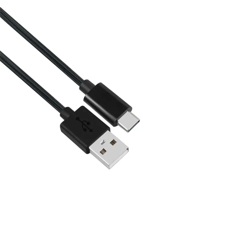 Stansson 2m Type-C fonott USB 2.0 kábel Stansson 2m Type-C fonott USB 2.0 kábel