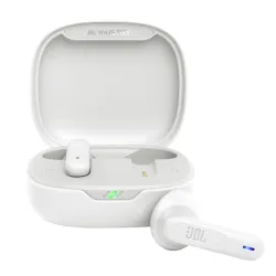JBL Fülhallgató Vezeték nélküli - Wave Flex (mikrofon, hangerőszabályzó, víz és porálló, BT 5.2, Fehér)