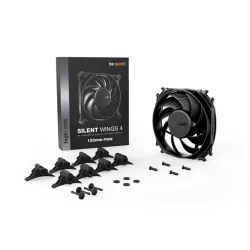 be quiet! Silent Wings 4 120mm PWM rendszerhűtő ventilátor fekete