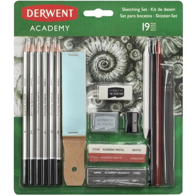 Derwent Academy 19 db-os skicc rajzkészlet Derwent Academy 19 db-os skicc rajzkészlet