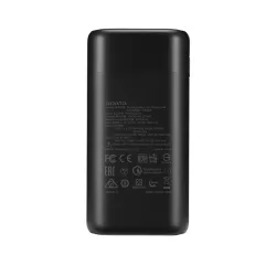 ADATA Akkubank - P20000QCD 20000mAh (Powerbank, 2xUSB-A, 1xUSB-C, kijelző, fekete)
