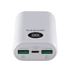 ADATA P20000QCD Power Bank 20000mAh fehér (AP20000QCD-DGT-CWH)