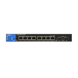 LINKSYS Gigabit Switch menedzselhető PoE+ 8-port (LGS310MPC-EU)