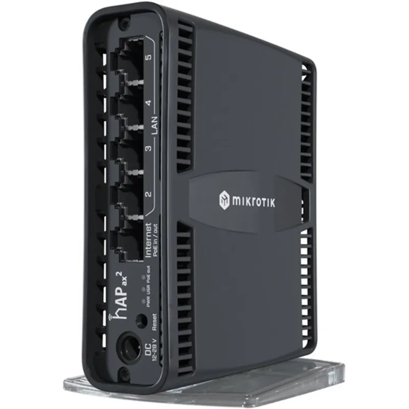 MIKROTIK C52iG-5HaxD2HaxD-TC hAP ax2 WiFi 2.4/5GHz 802.11a/n/ac/ax 5xGbE LAN Wireless router MIKROTIK C52iG-5HaxD2HaxD-TC hAP ax2 WiFi 2.4/5GHz 802.11a/n/ac/ax 5xGbE LAN Wireless router