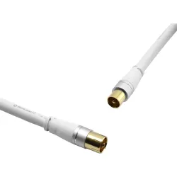 Oehlbach Antenna Link Excellence digitális antennakábel fehér 3m (OB 33113)