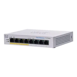 Cisco CBS110-8PP-D-EU 8-port Business 110 Series Unmanaged Switch