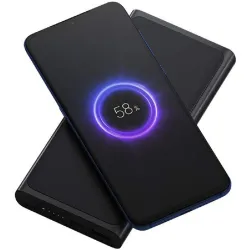 Xiaomi 10000mAh powerbank fekete (Qi)