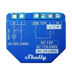 Shelly PLUS 1 - 1 csatornás WiFi-s okos relé