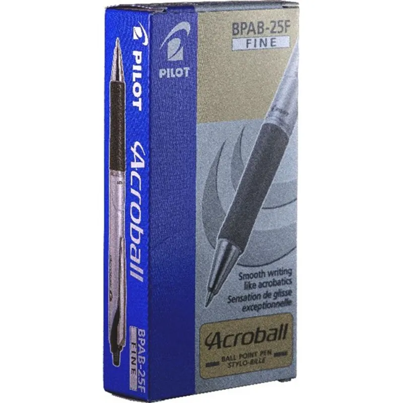Pilot Acroball Metal Clip 12db/csomag kék golyóstoll Pilot Acroball Metal Clip 12db/csomag kék golyóstoll