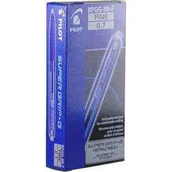 Pilot Super Grip G 12 db/csomag kék nyomógombos golyóstoll