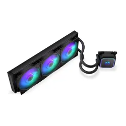 Endorfy CPU Water Cooler - Navis F360 ARGB  (vízhűtés, Fluctus 3x120 PWM ARGB, AIO, fekete)