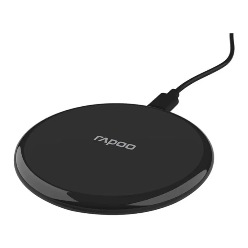 Rapoo 00217720 XC105 10W fekete vezeték nélküli mobiltelefon töltő Rapoo 00217720 XC105 10W fekete vezeték nélküli mobiltelefon töltő
