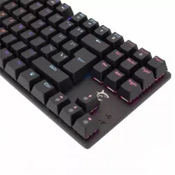 White Shark COMMANDOS mechanikus gamer billentyűzet fekete (WS GK-2106B/R-US)