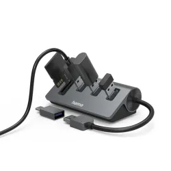 Hama USB 3.2 GEN1 HUB 3xUSB/SD/microSD USB HUB + Type-C OTG adapter
