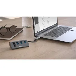 Hama USB 3.2 GEN1 HUB 3xUSB/SD/microSD USB HUB + Type-C OTG adapter