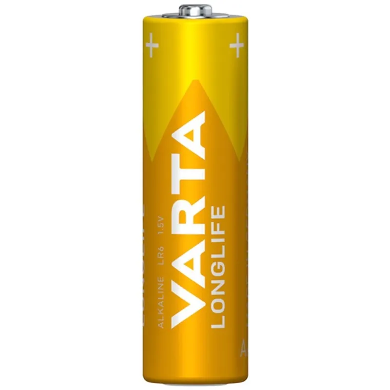 Varta 4106101461 Longlife AA (LR06) alkáli ceruza elem 10db/bliszter Varta 4106101461 Longlife AA (LR06) alkáli ceruza elem 10db/bliszter