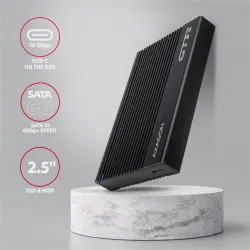 Axagon EE25-GTR 2.5" külső merevlemez ház fekete