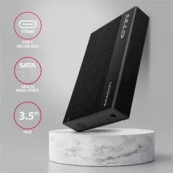Axagon EE35-GTR 3.5" külső merevlemez ház fekete