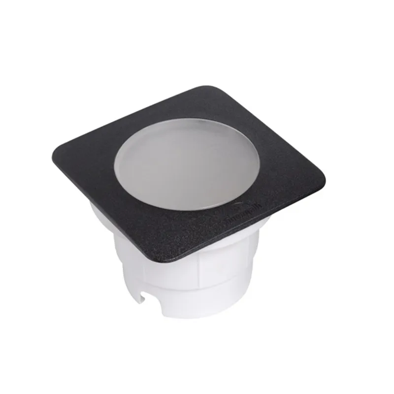 Fumagalli CECI 160 SQUARE LED 10W GX53 fekete kültéri talajba süllyeszthető lámpa Fumagalli CECI 160 SQUARE LED 10W GX53 fekete kültéri talajba süllyeszthető lámpa