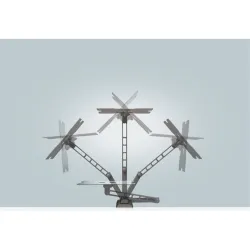 Meliconi FlatStyle FDR200 26"-40" VESA 200x200 dönthető,forgatható fali konzol