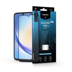 MyScreen Protector Diamond Glass Lite Edge 2.5D Galaxy A34 5G edzett üveg kijelzővédő fólia fekete kerettel (LA-2306)