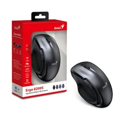 Genius Ergo 8200S vezeték nélküli egér szürke-fekete (31030029401)