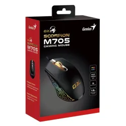 Egér Genius Scorpion M705 Gaming mouse Black
