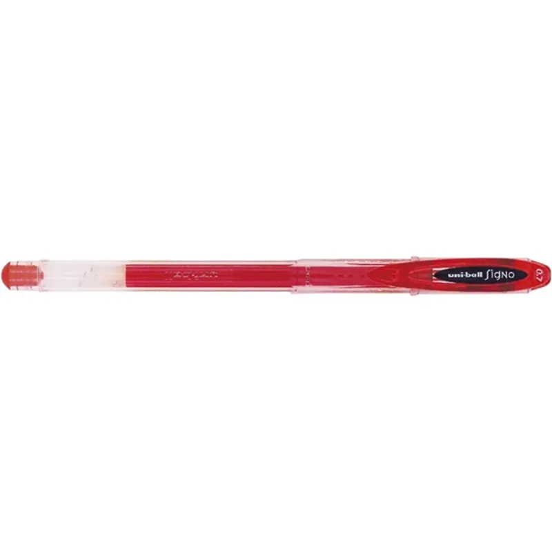 UNI Uni-ball UM-120 Signo 0.7mm Gel Rollerball Pen - Red UNI Uni-ball UM-120 Signo 0.7mm Gel Rollerball Pen - Red