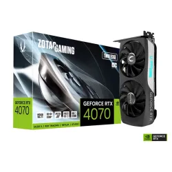 ZOTAC Videókártya PCI-Ex16x nVIDIA RTX 4070 12GB DDR6X Twin Edge OC
