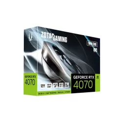 ZOTAC Videókártya PCI-Ex16x nVIDIA RTX 4070 12GB DDR6X Twin Edge OC