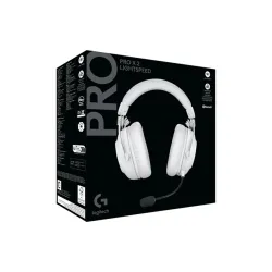 Logitech Pro X 2 Lightspeed Wireless Bluetooth Gaming Headset White