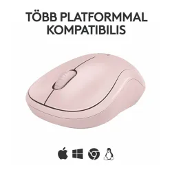 LOGITECH M240 Bluetooth Mouse - ROSE - SILENT