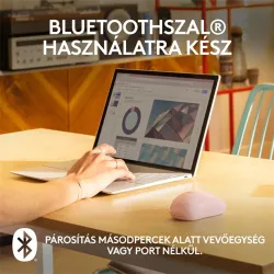 LOGITECH M240 Bluetooth Mouse - ROSE - SILENT