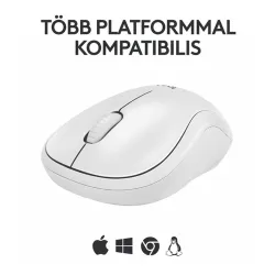 LOGITECH M240 Silent Mouse right and left-handed optical 3 buttons wireless Bluetooth off-white