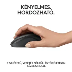 Logitech M240 Silent optikai Bluetooth egér (Graphite) szürke