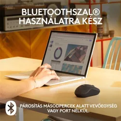 Logitech M240 Silent optikai Bluetooth egér (Graphite) szürke