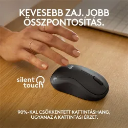 Logitech M240 Silent optikai Bluetooth egér (Graphite) szürke