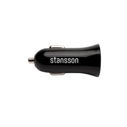 Stansson CH-100-BL 2.1A univerzális fekete autós töltő