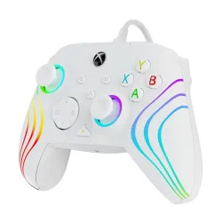 PDP Afterglow Wave Xbox Series X/S vezetékes kontroller fehér (049-024-WH)