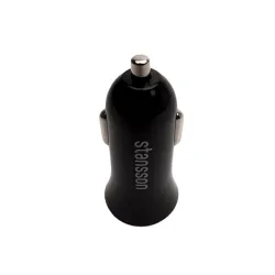 Stansson CH-100-BL 2.1A univerzális fekete autós töltő