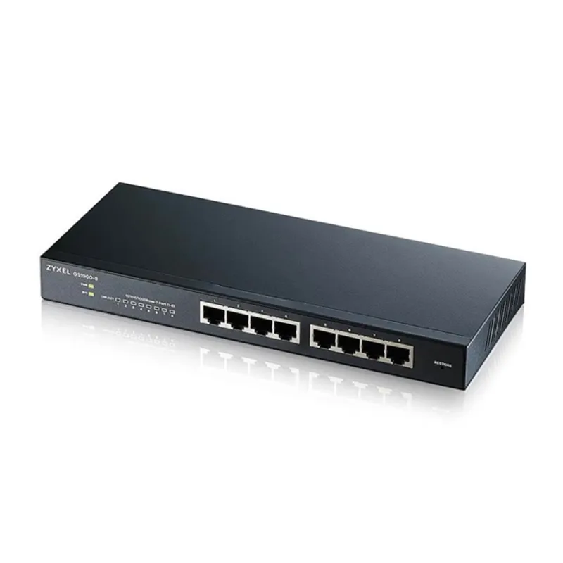 Net Zyxel GS1900-8 8-port Lan Smart Managed Rack Net Zyxel GS1900-8 8-port Lan Smart Managed Rack