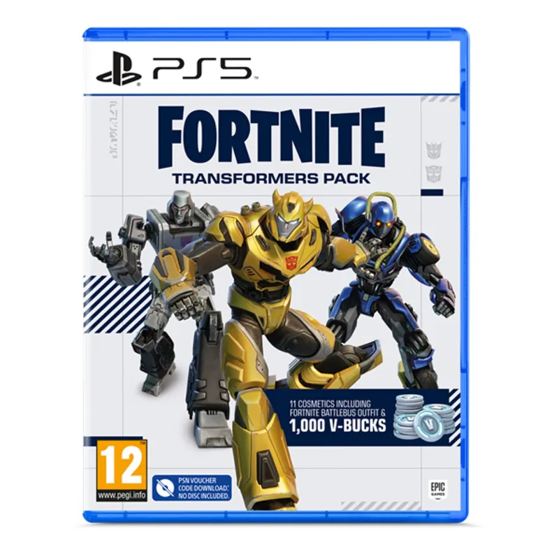 Fortnite - Transformers Pack PS5 játékszoftver Fortnite - Transformers Pack PS5 játékszoftver