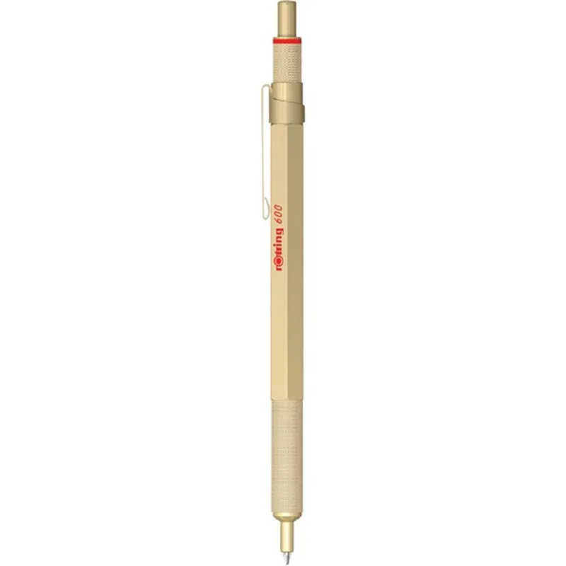 Rotring 600 1,0 mm nyomógombos arany golyóstoll Rotring 600 1,0 mm nyomógombos arany golyóstoll